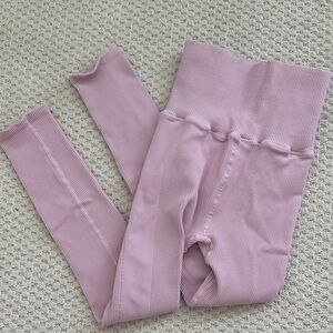 FP Movement by Free People Ribbed Leggings in Light pink